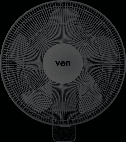 VON VFW-16556-DMK 16" Wall Fan - Black