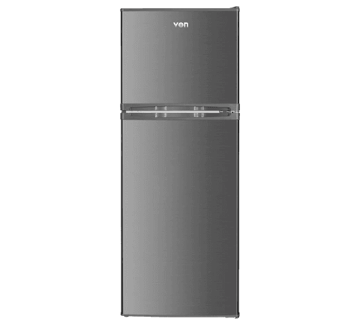 VON VRT-181DRAX Double Door Fridge, Top Mount Freezer- 181L