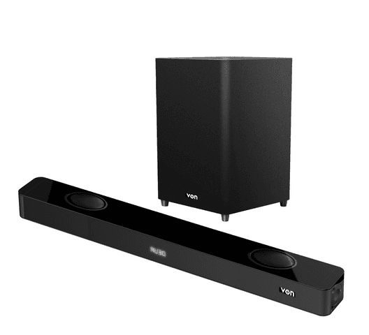 VON 3.1.2CH, VSB4003LFK Wireless Soundbar, 400W RMS