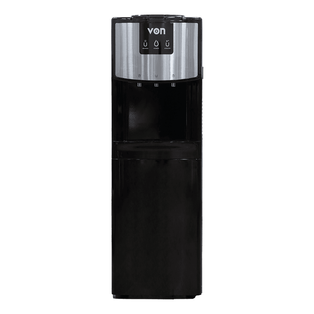 VON VADL2311K Compressor Cooling Storage Cabinet Water Dispenser