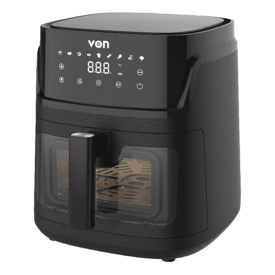 VON AIR FRYER VAFS0726DCK, 7.2L 2150W, BLACK