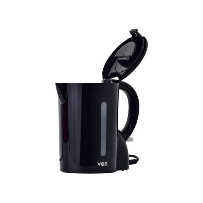 VON VKCD17CDK 1.7L Corded Kettle, Black