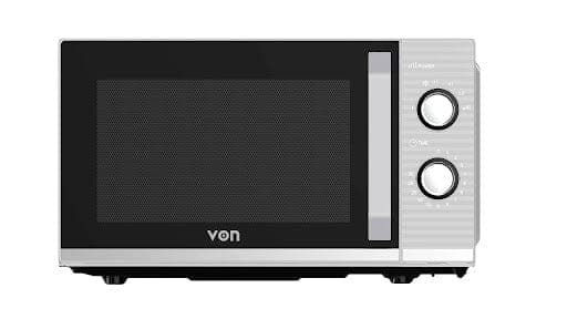 VON VAMS-22MGX Mechanical Solo Microwave Oven , 20L - 800W