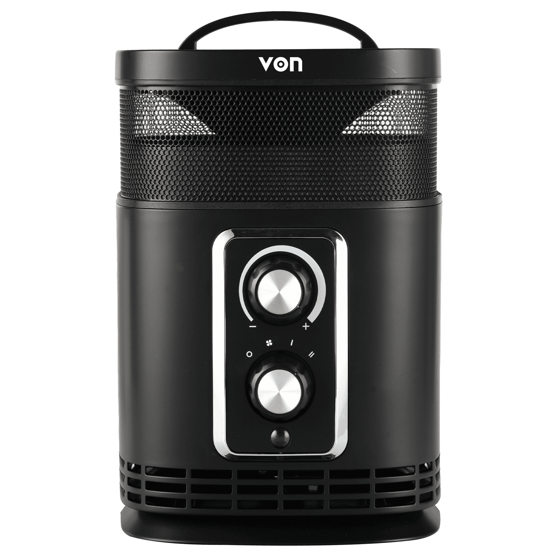 VON VHF152MLK Fan Heater, 1500W - Black