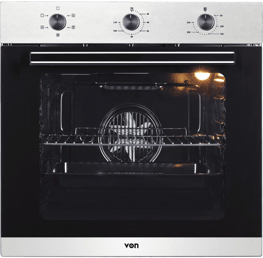 Built Oven 5 Functions 60CM - Stainless Steel