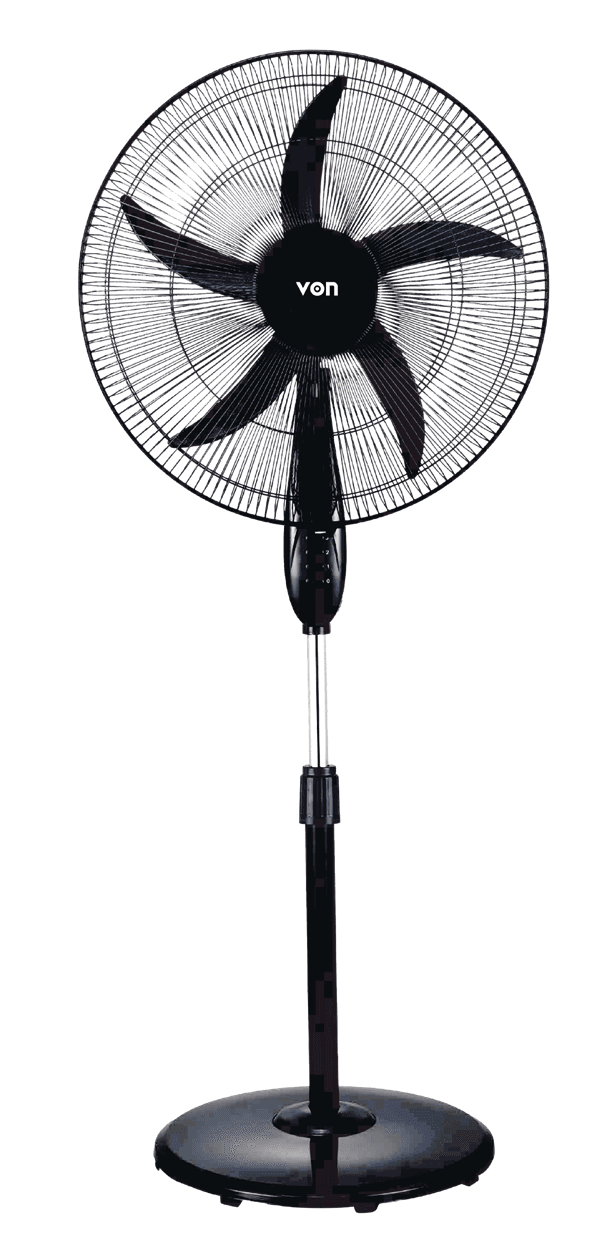 20" Stand Fan - Black