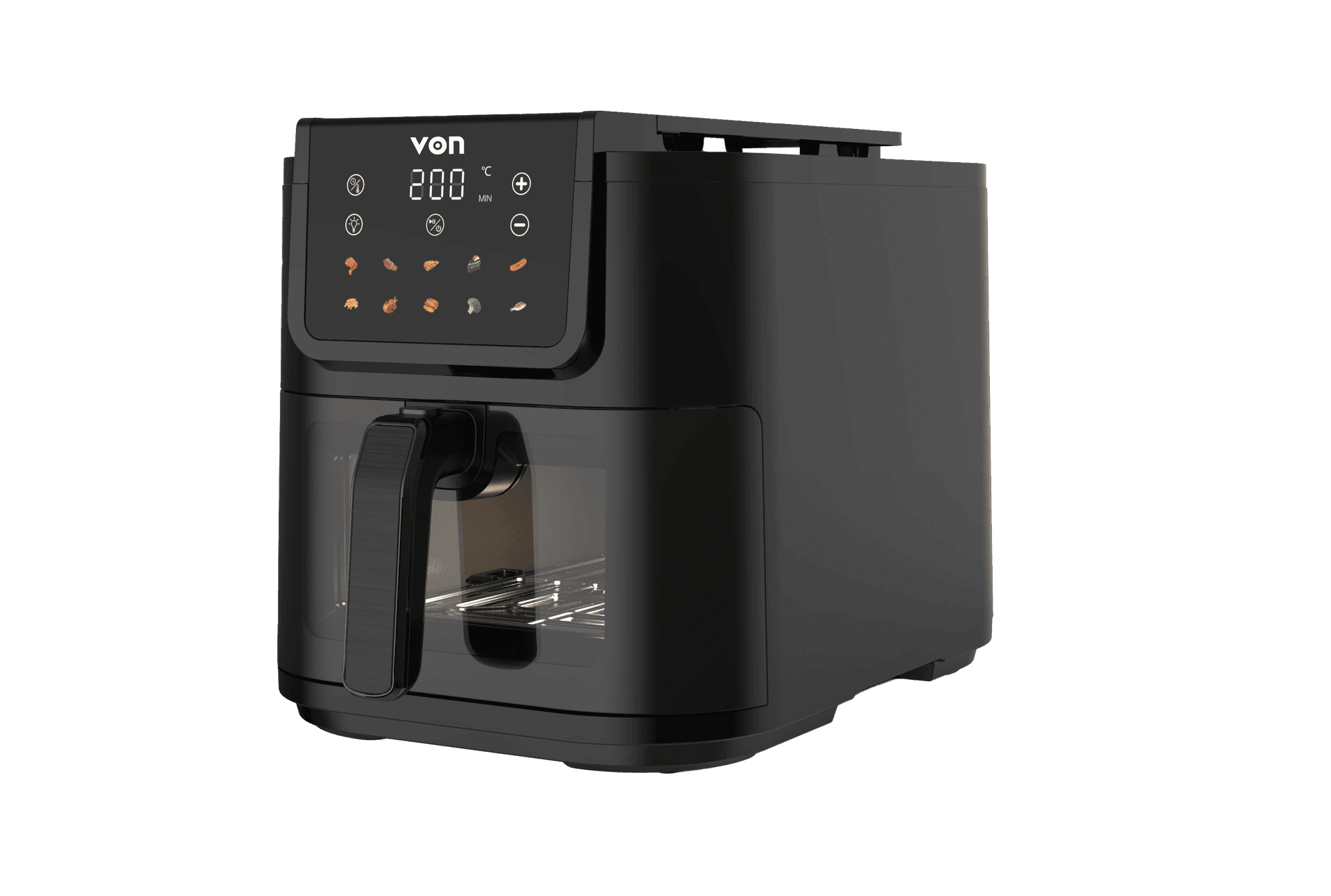 Slim Digital Air Fryer, 8L