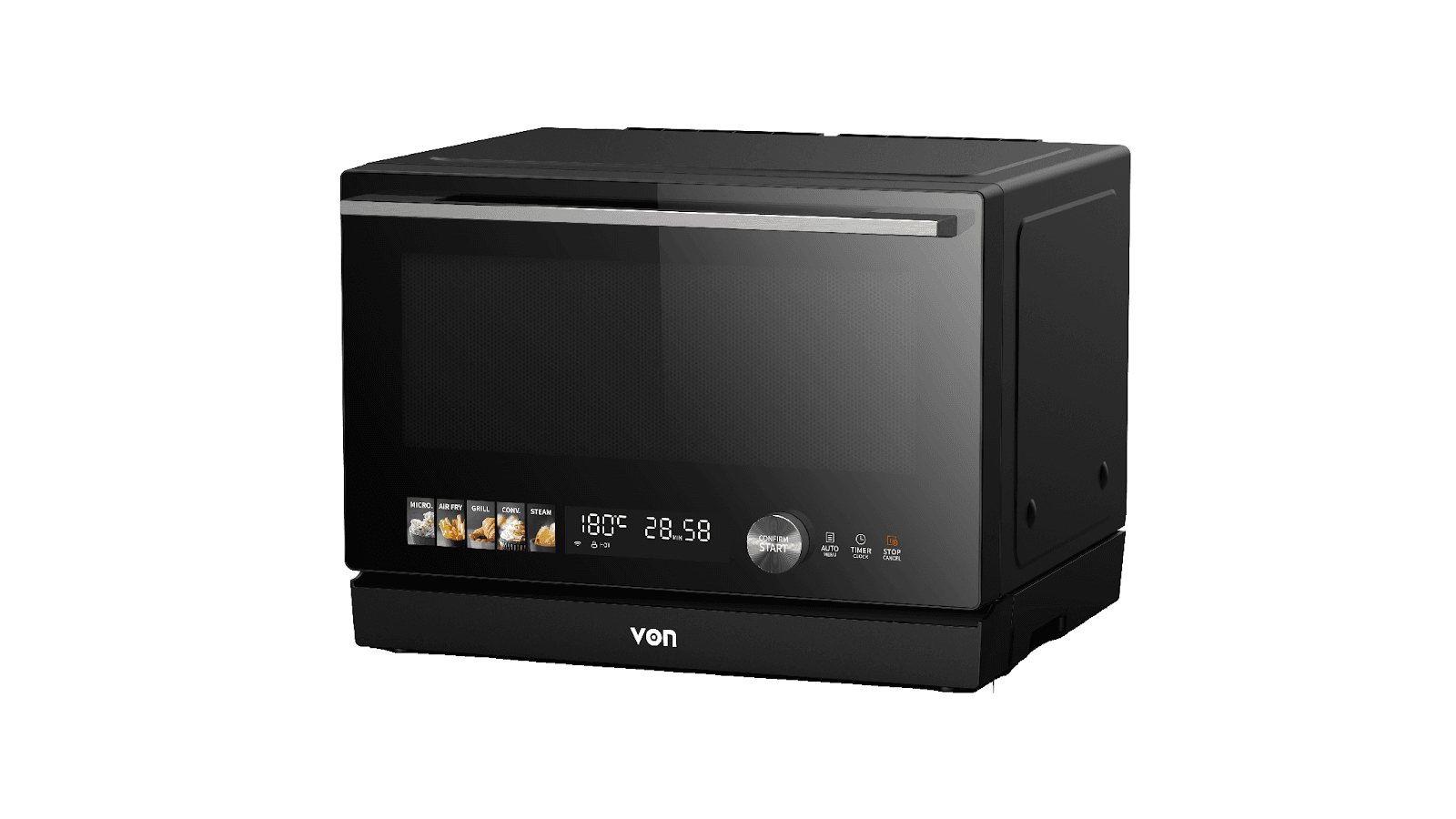 Digital Convection Microwave Oven - 23L Black