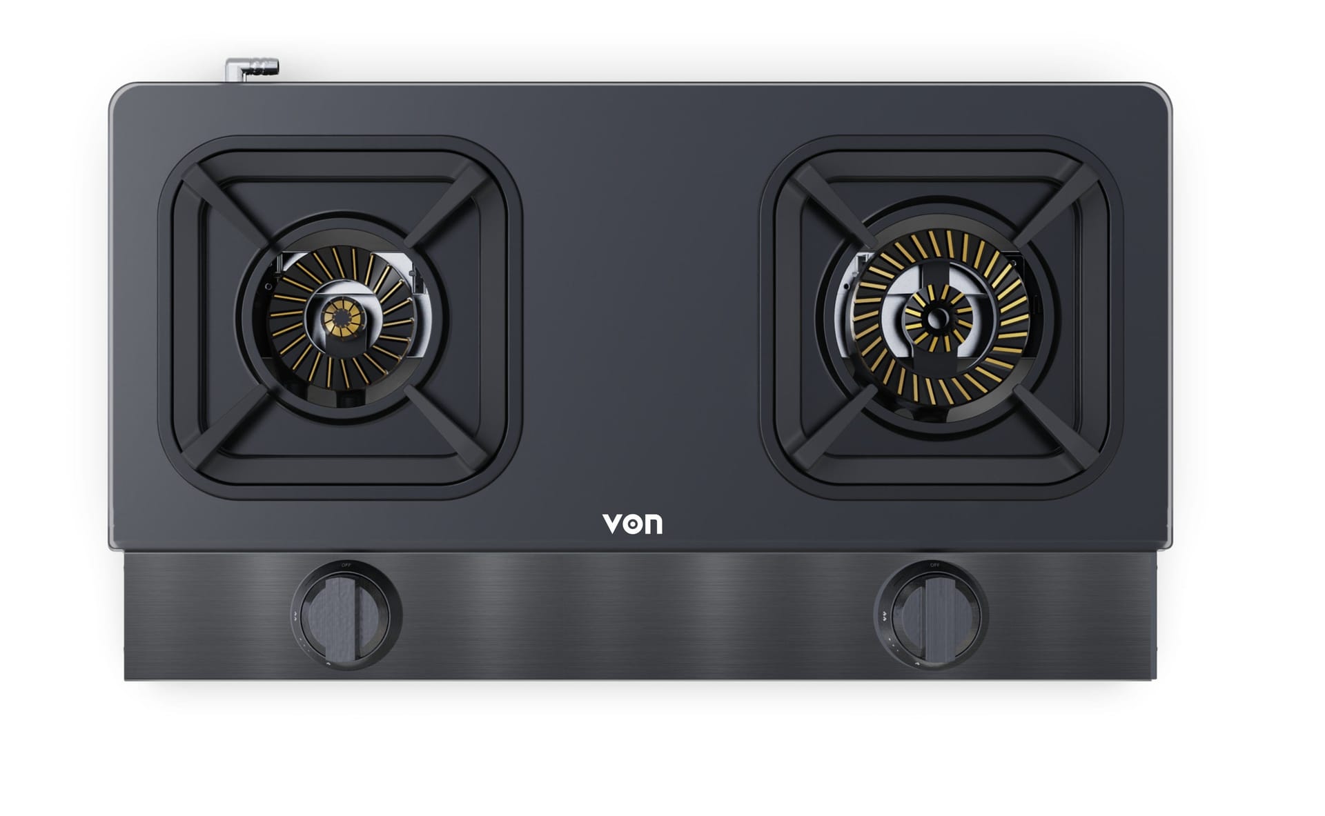 Cooker 2 Gas Swirl Fire Dual Burner