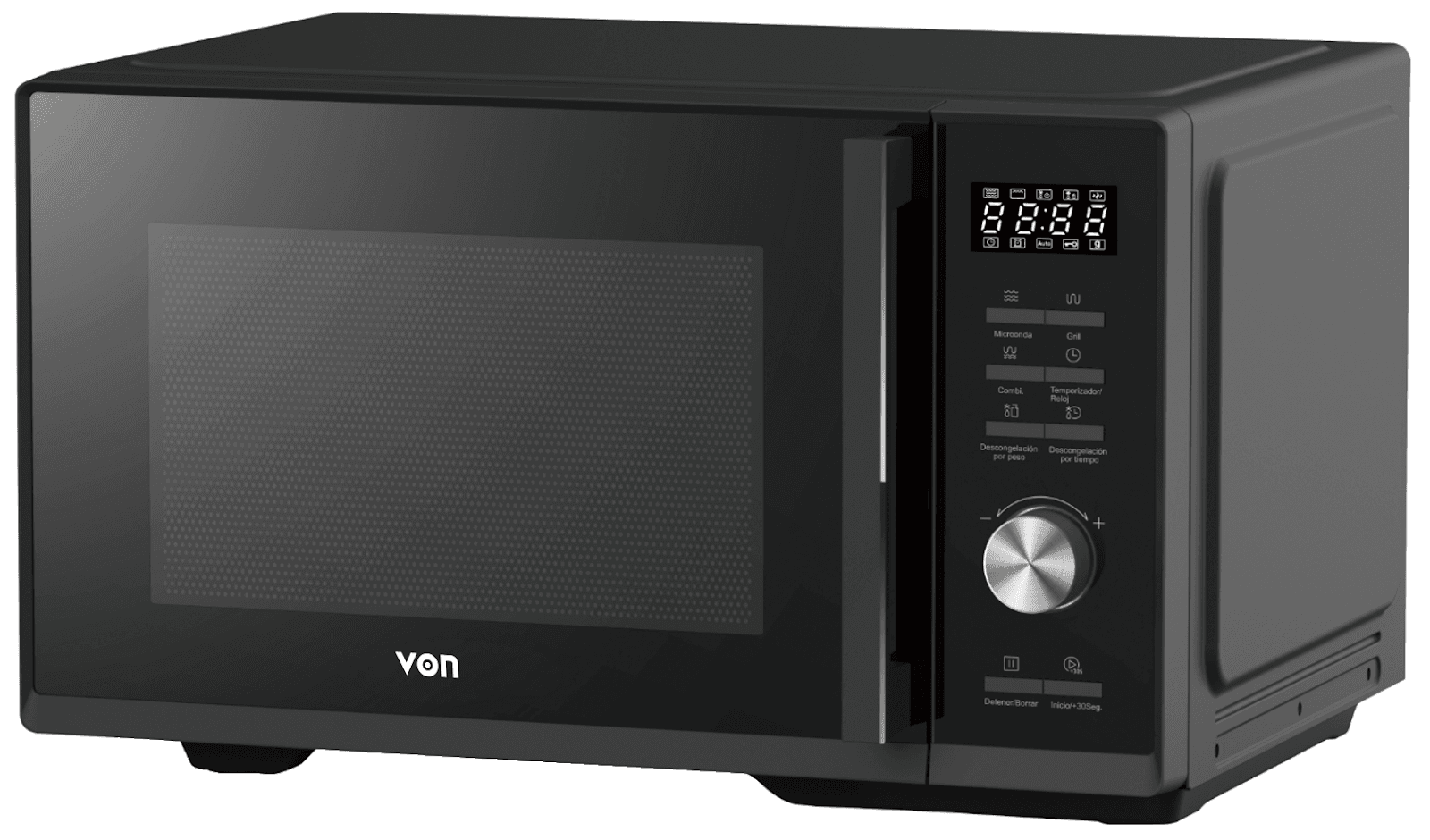 Digital Grill Microwave Oven - 30L Black Mirror