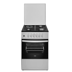 VON Cooker 3 Gas + 1 Electric - VCF503131NFY Enamel Grey