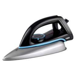 VON VSID12BSK Dry Iron - Nonstick Teflon Soleplate, 1000W