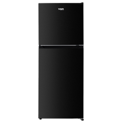 VON VRT-247NRAK Double Door Fridge, Top Mount Freezer, No Frost , 247L
