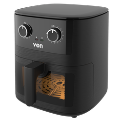 VON VAF065MCK Manual Air Fryer, 6.5L