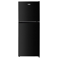 VON VRT-182NRAK Double Door Fridge, Top Mount Freezer, No Frost- 181L