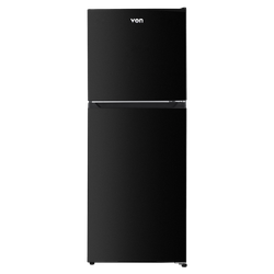 VON VRT-197NRAK Double Door Fridge, Top Mount Freezer No Frost- 197L