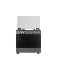 VON VCF964261FSY Freestanding Cooker – 4 Gas + 2 Electric Burners, Cast Iron Pan Support, Flame Failure Device
