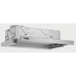 VON VBDF6131X Telescopic Concealed Hood, 60cm - Stainless Steel