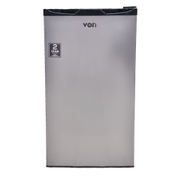VON VARM-11DHS Mini Fridge 90L - Silver