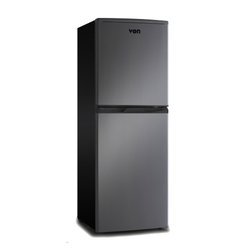 VON VRT-196DRHX Double Door Fridge, Top Mount Freezer- 195L