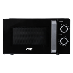 VON VAMS-20MGX Mechanical Solo Microwave Oven, 20L - 700W